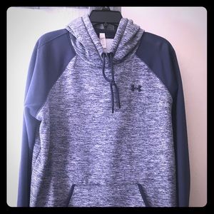 Under Armour sweatshirt women XL purple and white